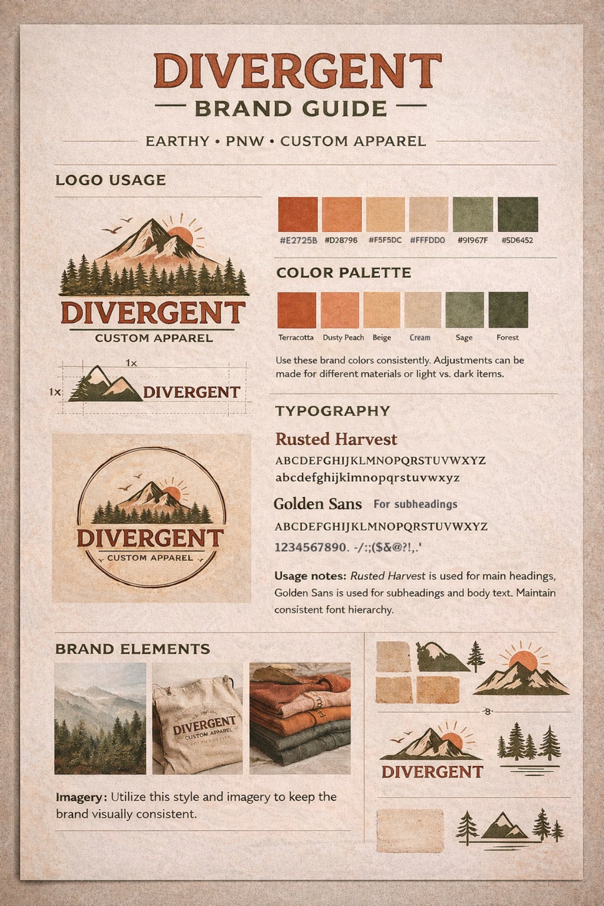 Brand Guide Package (Digital)