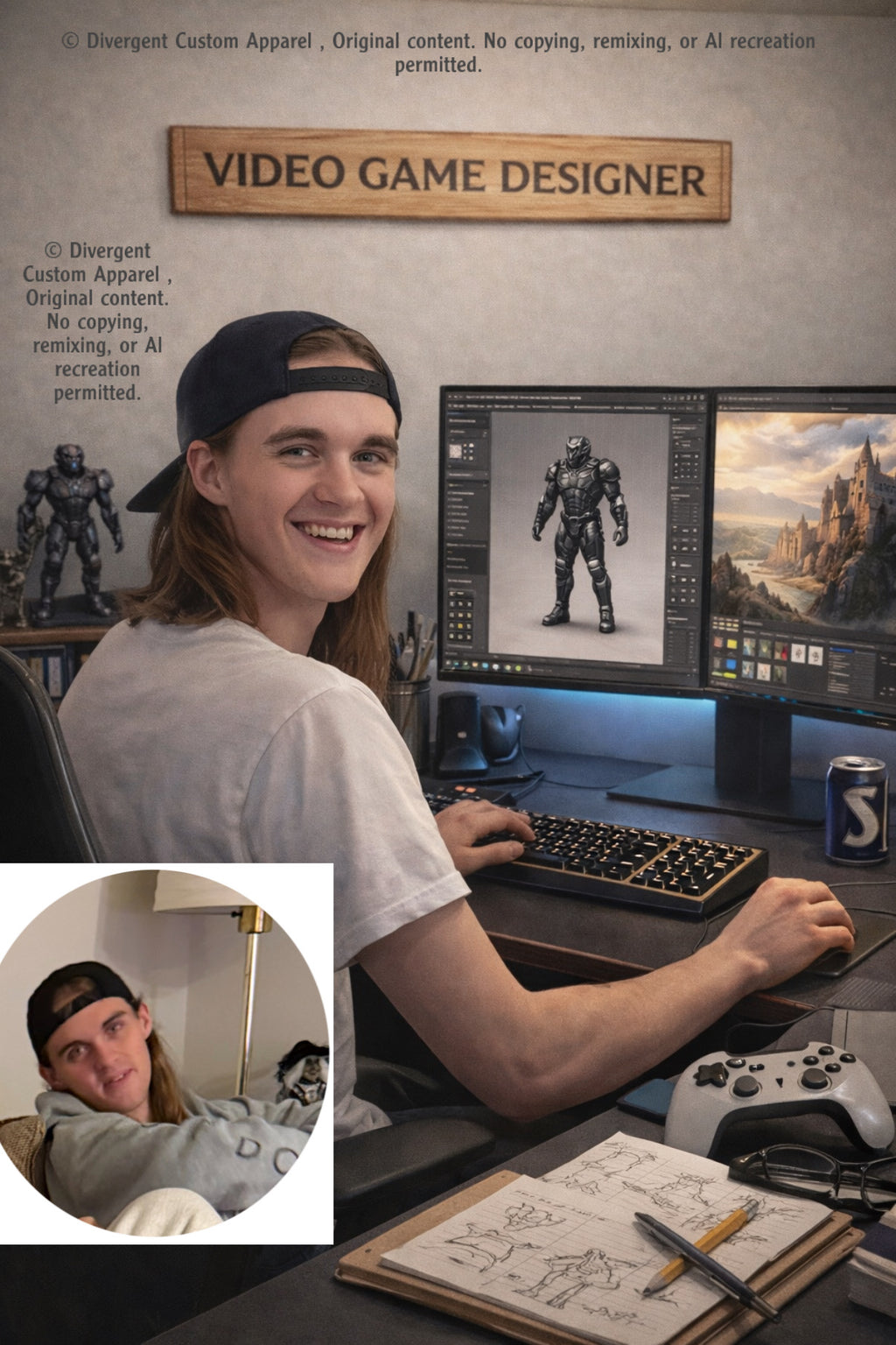 Custom Illustrated Brand Portraits (additional time)