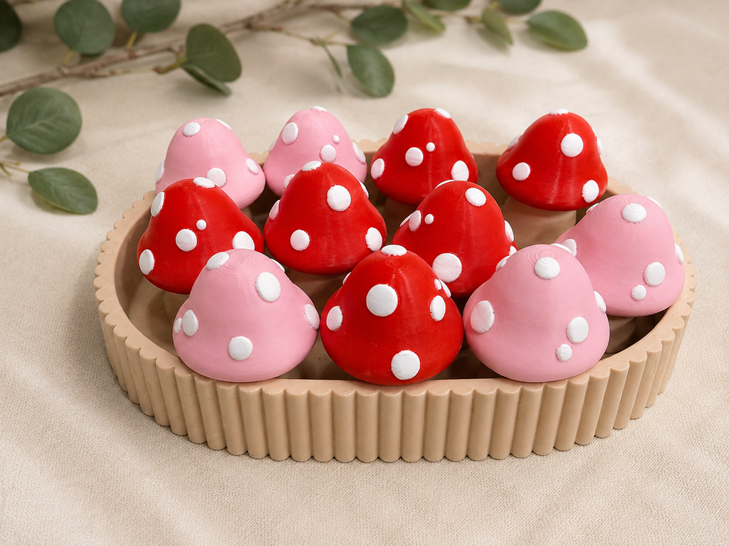Mushroom Pill Containers