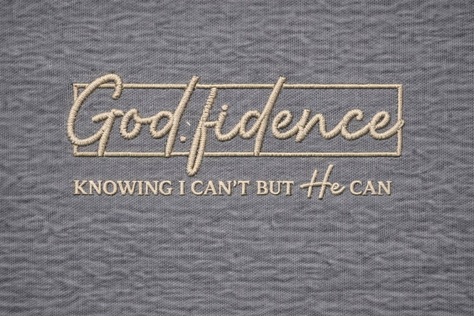 Godfidence Embroidery File