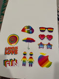 Rainbow Theme Sticker Pack