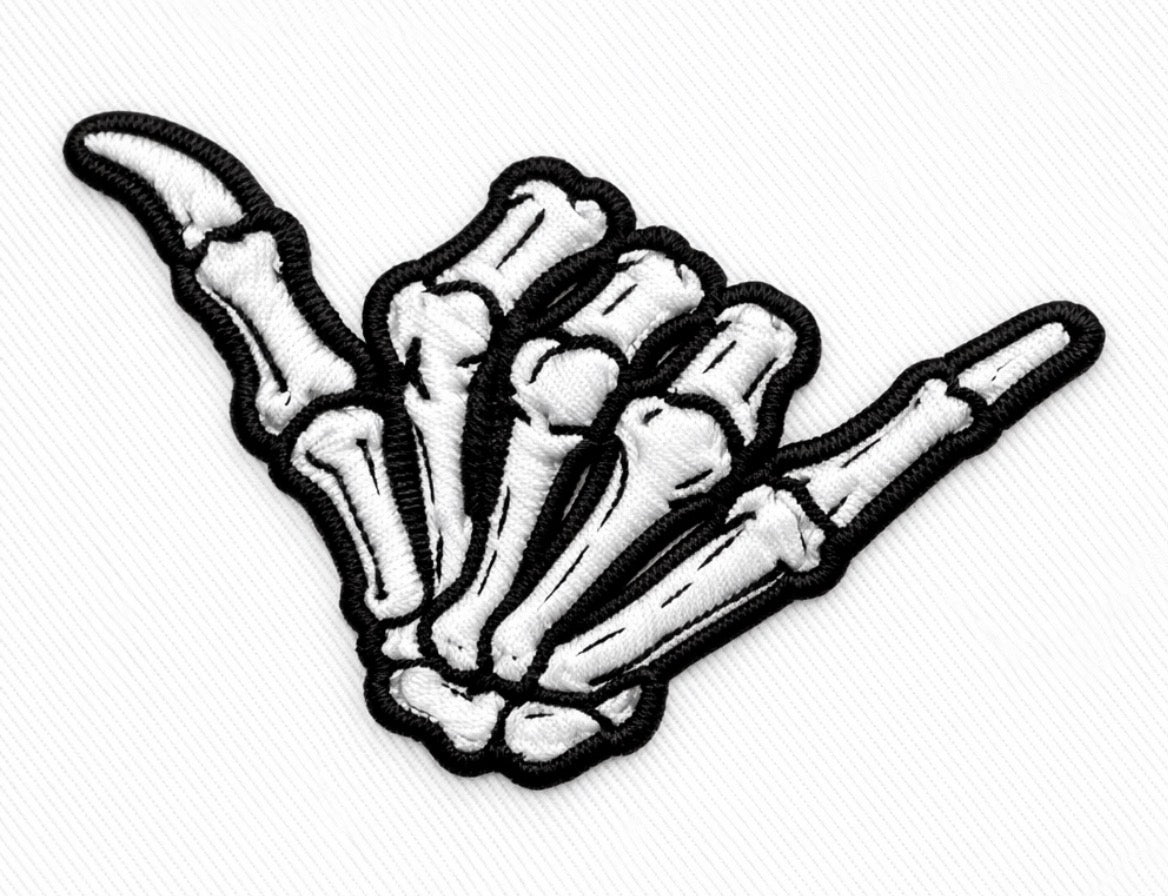 Hang Ten Skeleton Embroidery(.dst)