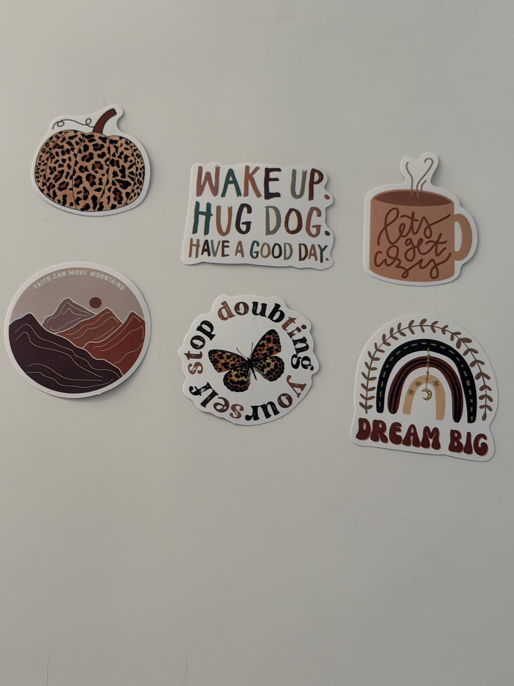 Boho Sticker 6 pack