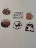 Boho Sticker 6 pack